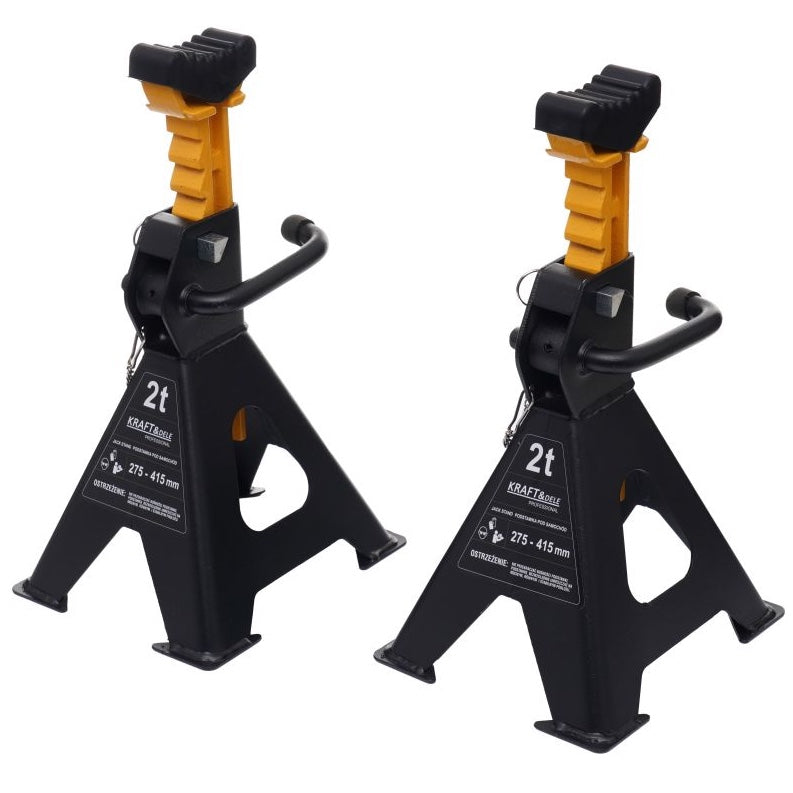 Set 2 capre auto, max. 2 Tone, inaltime de lucru 275- 415 mm, POLSKI K3095, Poza1