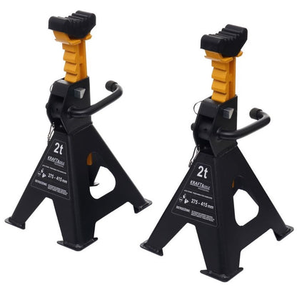 Set 2 capre auto, max. 2 Tone, inaltime de lucru 275- 415 mm, POLSKI K3095, Poza1