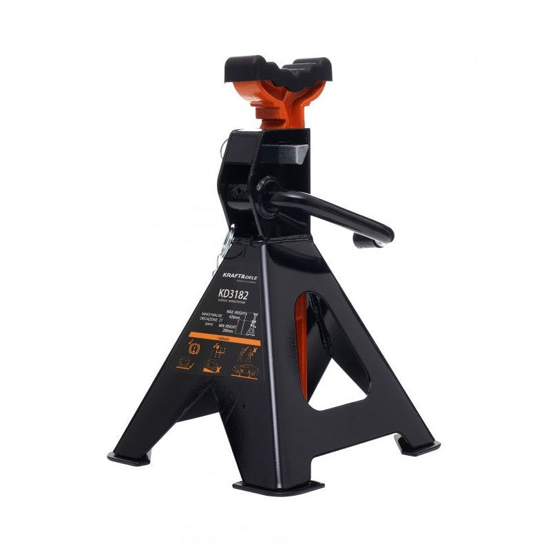 Set 2 capre auto, max. 2 Tone, inaltime de lucru 285-428 mm, POLSKI K3182, Poza2