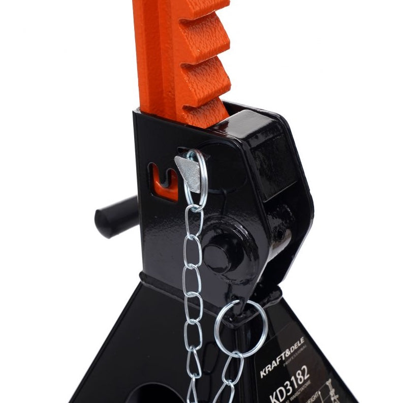 Set 2 capre auto, max. 2 Tone, inaltime de lucru 285-428 mm, POLSKI K3182, Poza6