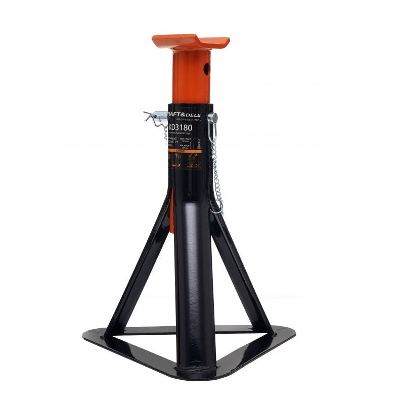 Set 2 capre auto, max. 2 Tone, inaltime de lucru 265-365 mm, POLSKI K3180, Poza2