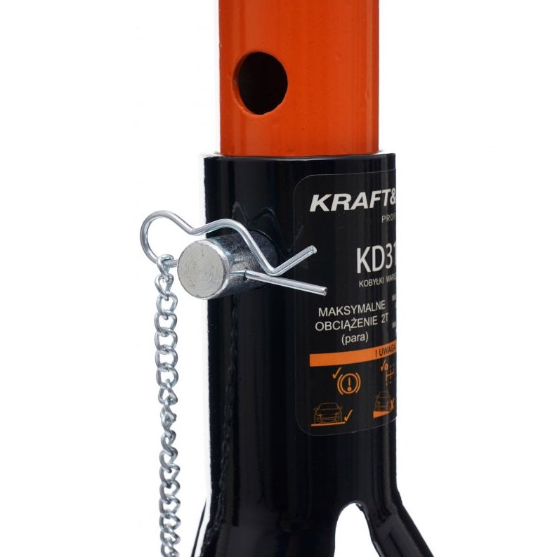 Set 2 capre auto, max. 3 Tone, inaltime de lucru 310-478 mm, POLSKI K3181, Poza5