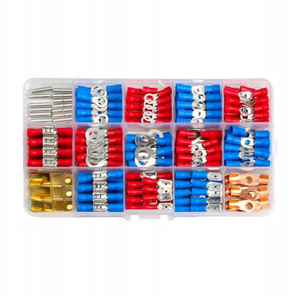 Set 300 buc papuci, borne si conectori sertizabili cu izolatie, POLSKI K104883, Poza3