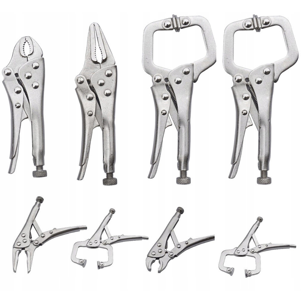 Set 4 Cleme de fixare pentru sudura, forme si marimi variate, 110-125-130mm, POLSKI K10568, Poza1
