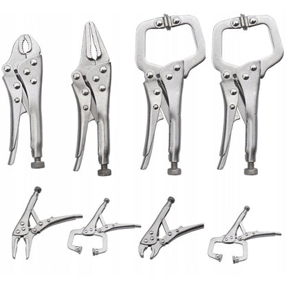 Set 4 Cleme de fixare pentru sudura, forme si marimi variate, 110-125-130mm, POLSKI K10568, Poza1