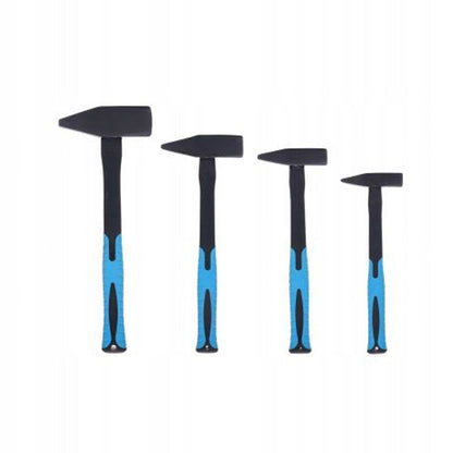 Set 4 ciocane lacatuserie din otel forjat, greutati variate 200g-400g-600g-1.5kg, coada din fibra, POLSKI K231, Poza2