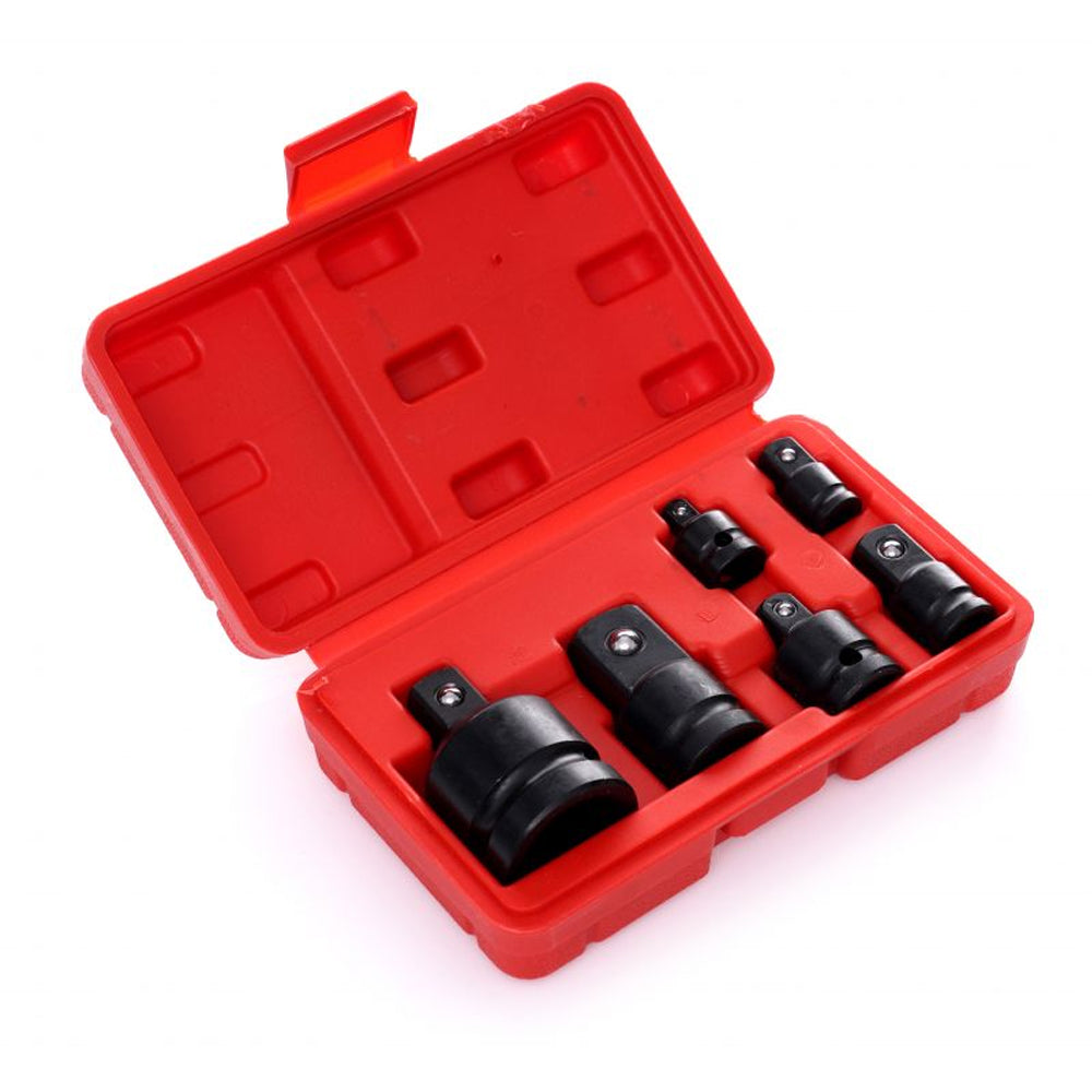 Set 6 reductii (adaptoare) prize patrate pentru masini de insurubat cu impact, combinatii variate 3/8"-1/4"-1/2"-3/4", POLSKI K10524, Poza3