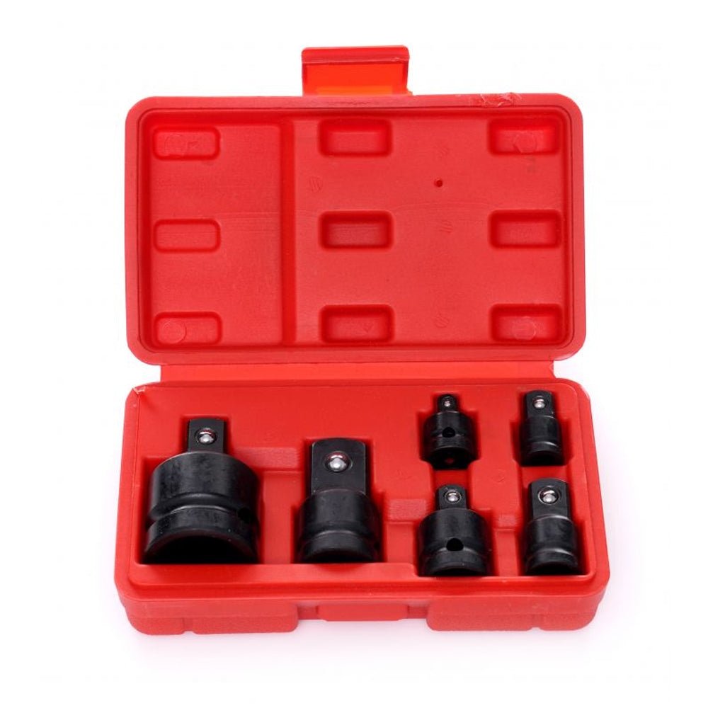 Set 6 reductii (adaptoare) prize patrate pentru masini de insurubat cu impact, combinatii variate 3/8"-1/4"-1/2"-3/4", POLSKI K10524, Poza2