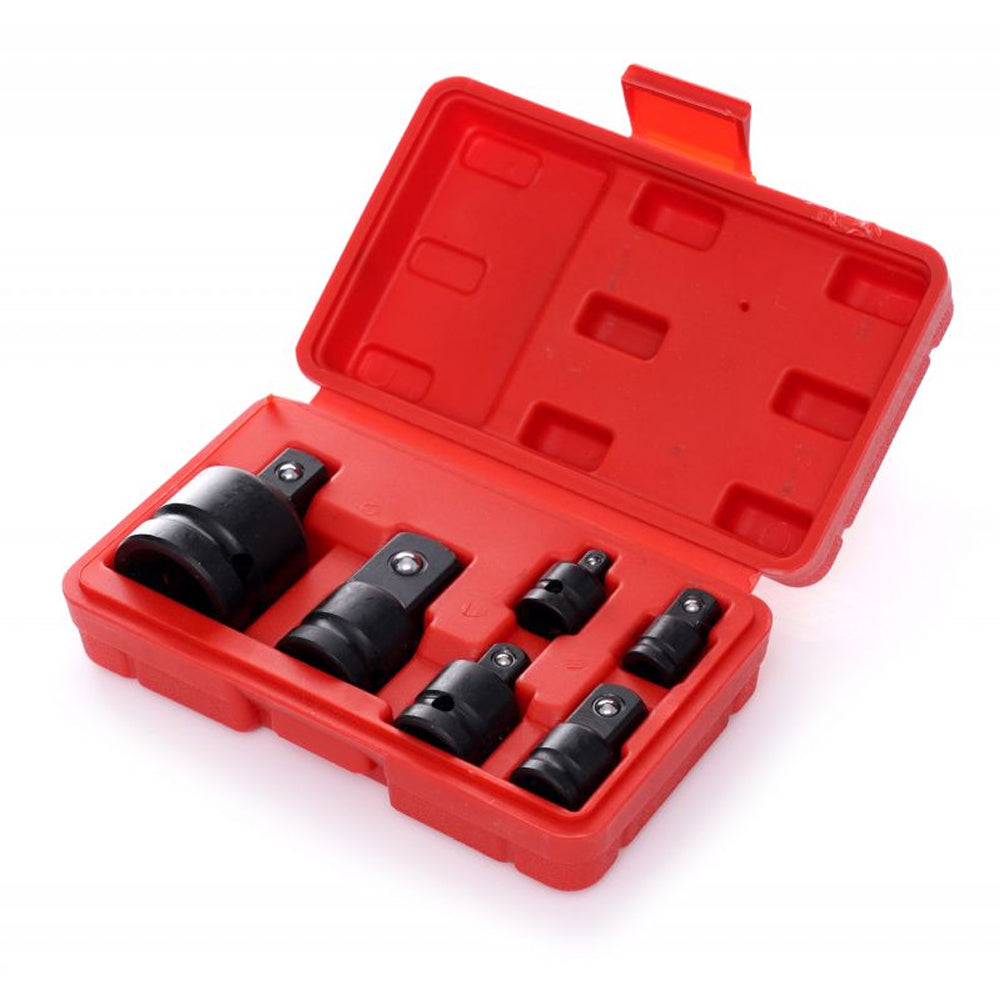 Set 6 reductii (adaptoare) prize patrate pentru masini de insurubat cu impact, combinatii variate 3/8"-1/4"-1/2"-3/4", POLSKI K10524, Poza4