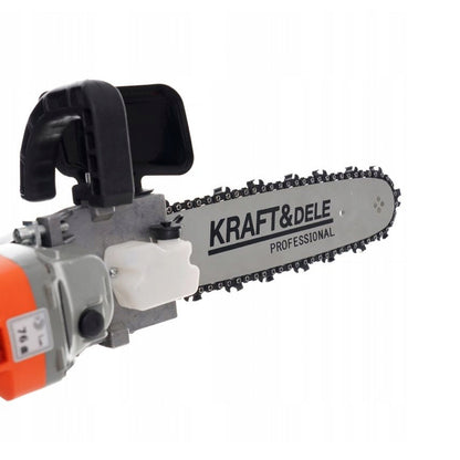 *BLACK-FRIDAY* Set Polizor unghiular / Flex 20V cu 2 Acumulatori 3Ah si Adaptor tip drujba cu 2 lame si 2 lanturi, KRAFTSON % Import Polonia %  10624