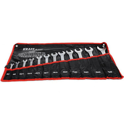 Set chei fixe, 12 piese, Kraft&Dele KD10934, 6-32MM