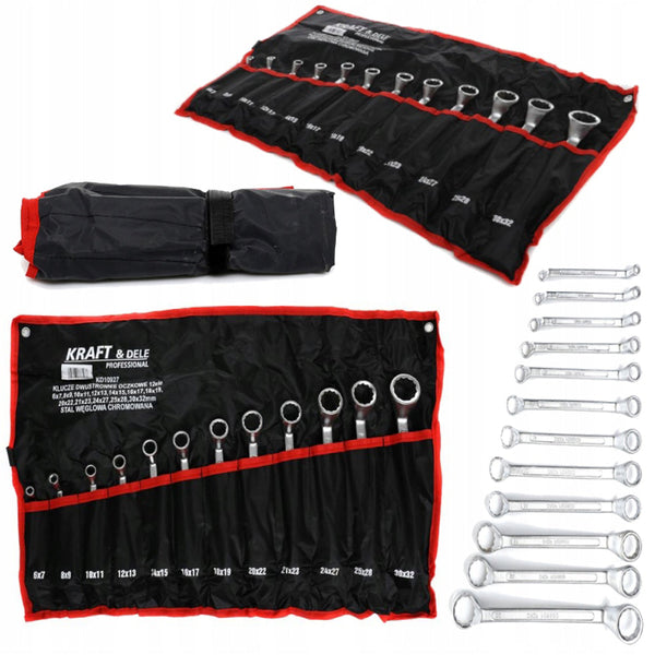 *OFERTELE-IEPURASULUI* Set chei inelare cu cot, 12 piese, KRAFTSON % Import Polonia %  10927, 6-32MM