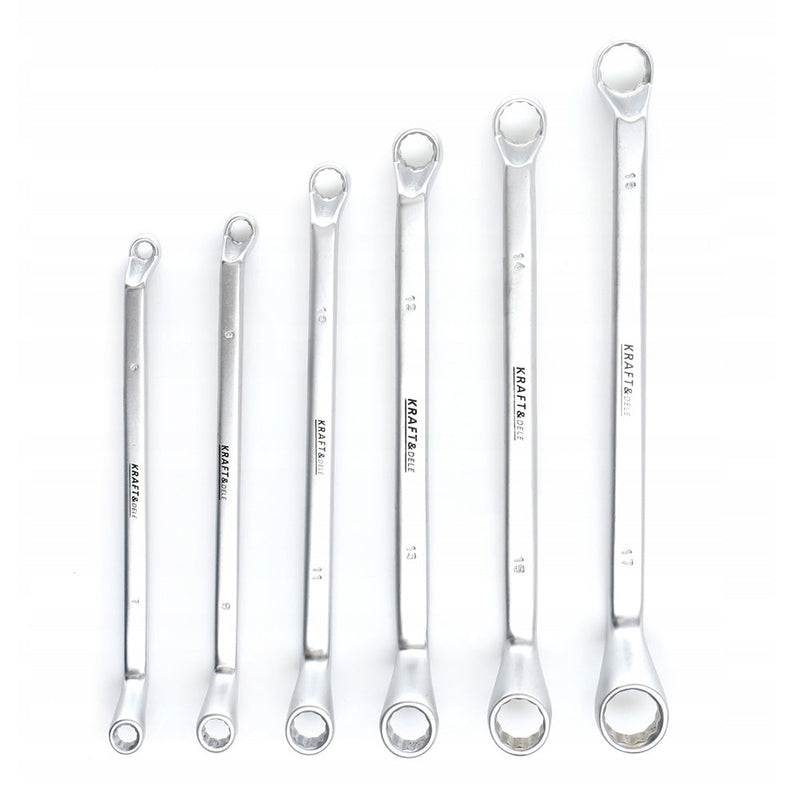 *OFERTELE-IEPURASULUI* Set chei inelare cu cot, 6 piese, KRAFTSON % Import Polonia %  10940, 6-17MM