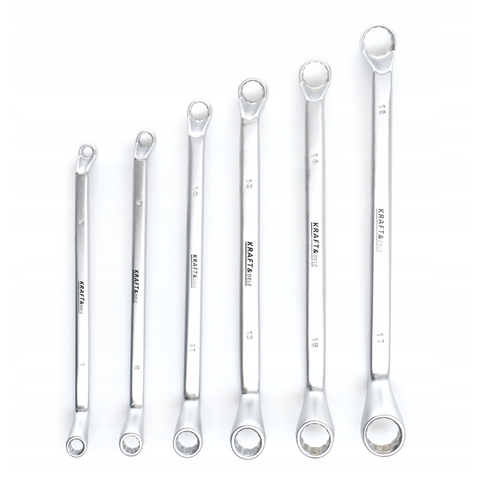 Set chei inelare cu cot, 6 piese, POLSKI K10940, 6-17MM