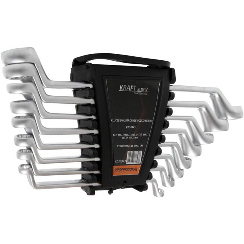 *OFERTELE-IEPURASULUI* Set chei inelare cu cot, 8 piese, KRAFTSON % Import Polonia %  10943, 6-22MM