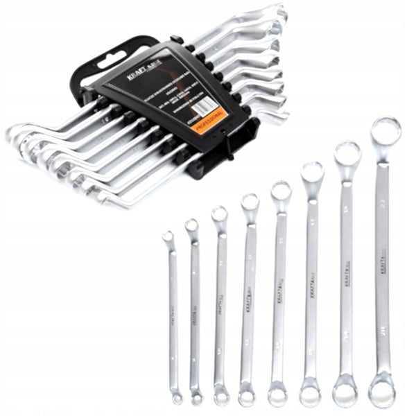 *OFERTELE-IEPURASULUI* Set chei inelare cu cot, 8 piese, KRAFTSON % Import Polonia %  10943, 6-22MM