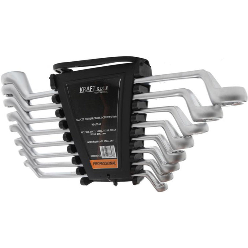 *OFERTELE-IEPURASULUI* Set chei inelare cu cot, 8 piese, KRAFTSON % Import Polonia %  10943, 6-22MM