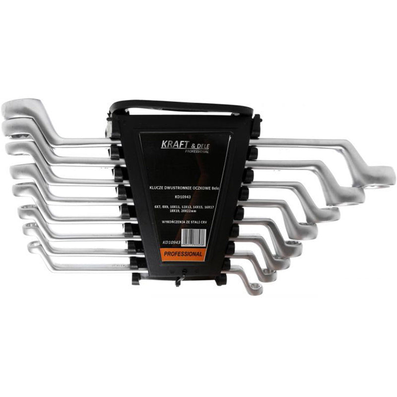 *OFERTELE-IEPURASULUI* Set chei inelare cu cot, 8 piese, KRAFTSON % Import Polonia %  10943, 6-22MM