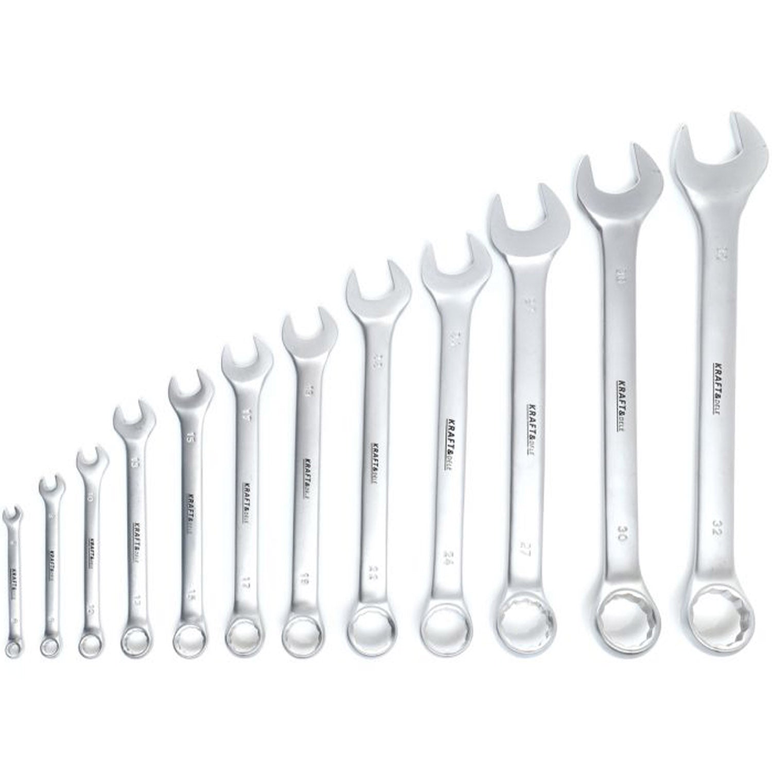 Set de chei combinate, 12 piese, Kraft&Dele KD10938, 6-32MM