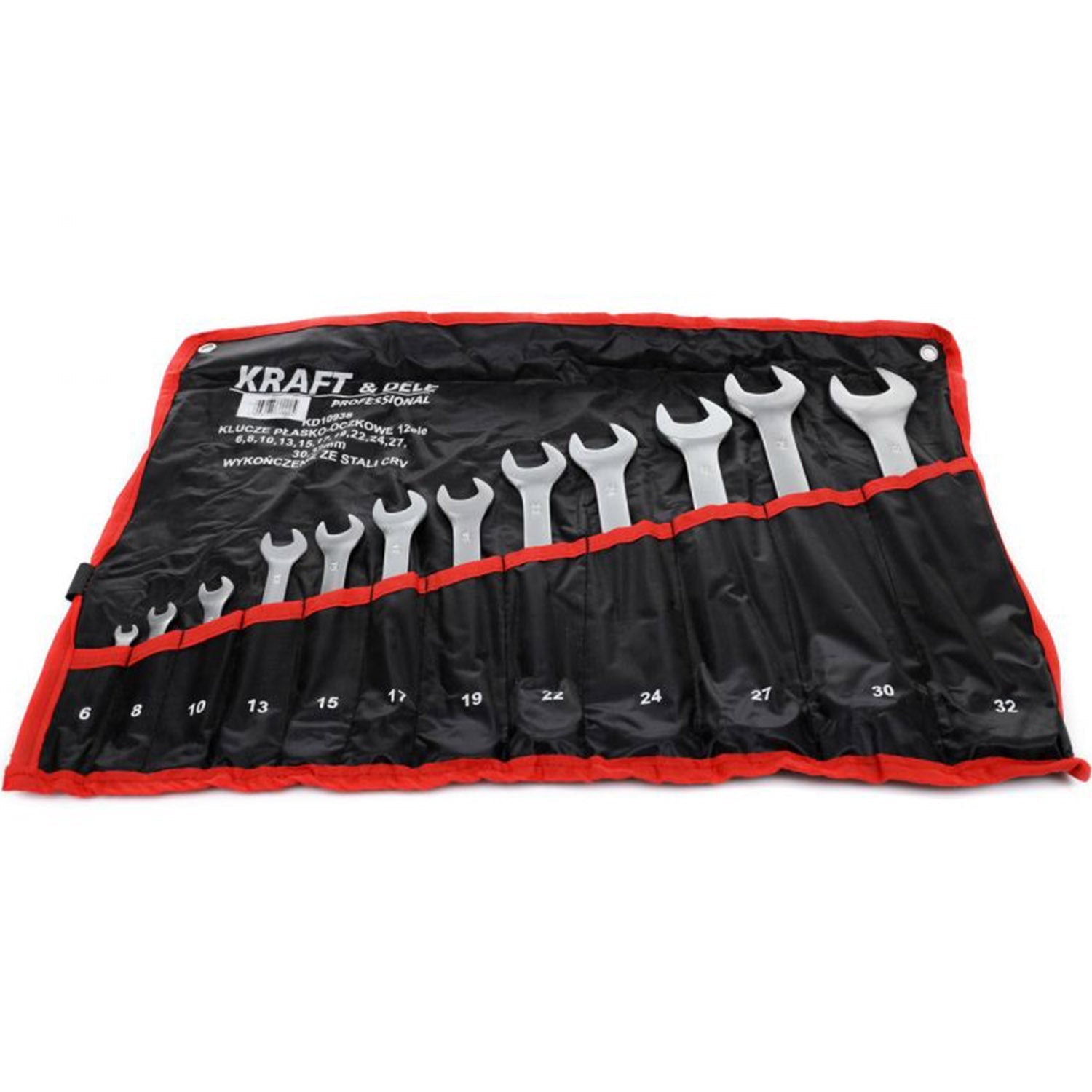 Set de chei combinate, 12 piese, Kraft&Dele KD10938, 6-32MM
