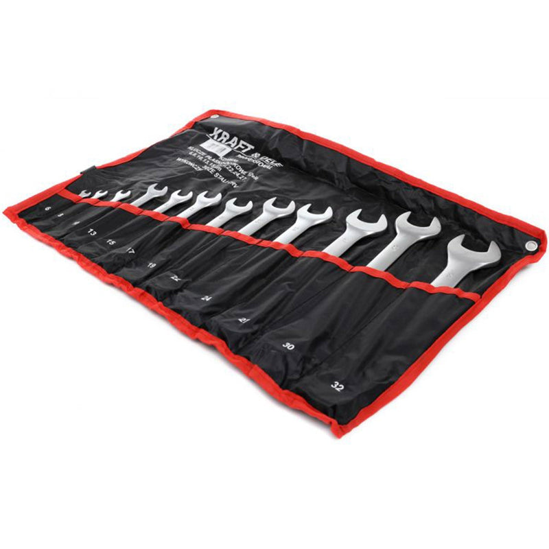 Set de chei combinate, 12 piese, KRAFTSON % Import Polonia %  10938, 6-32MM