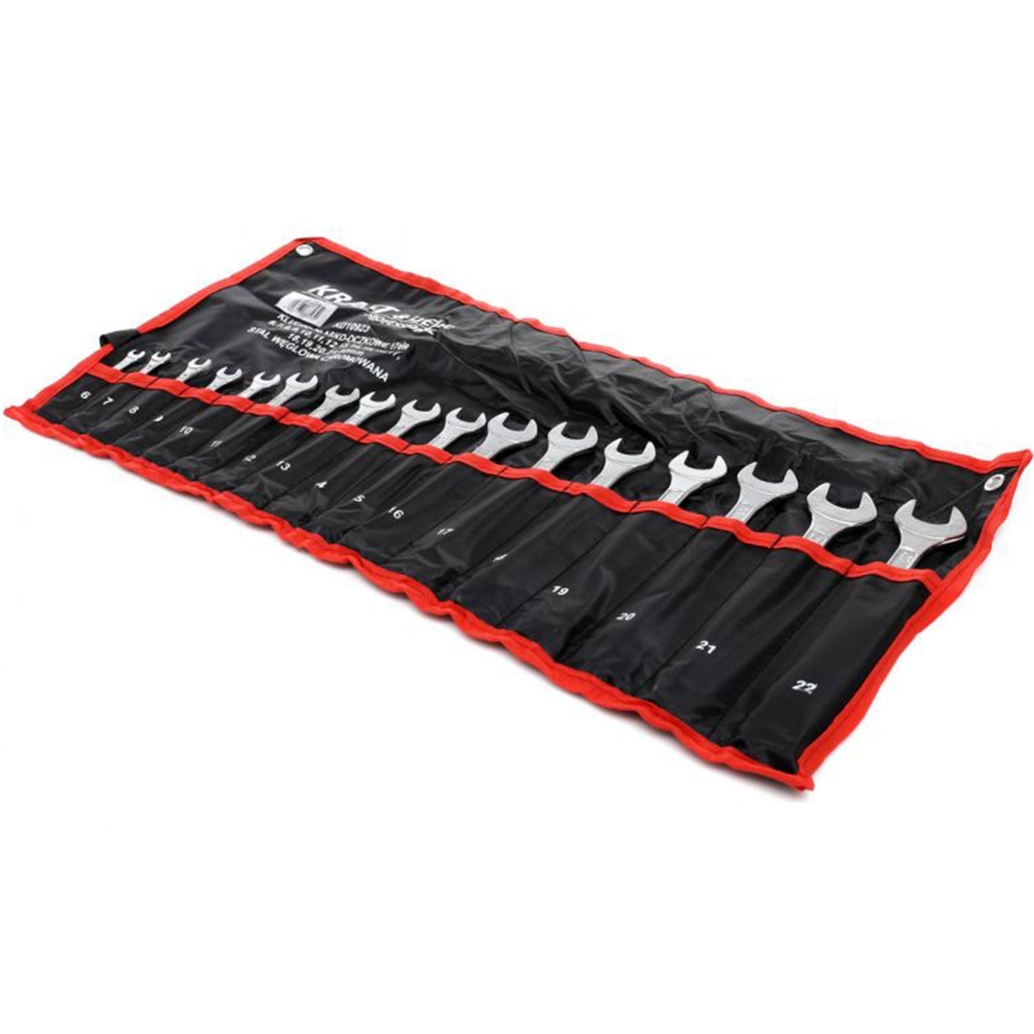 Set de chei combinate, 17 piese, Kraft&Dele KD10923, 6-22MM