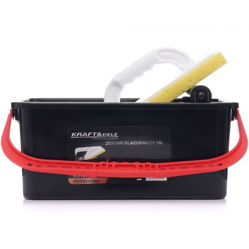 *OFERTELE-IEPURASULUI* Set galeata pentru zugravire cu accesorii, KRAFTSON % Import Polonia %  10786, 10l