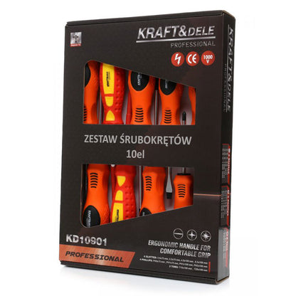 *OFERTE-DE-VARA* Set surubelnite KRAFTSON % Import Polonia %  10901, 10 buc