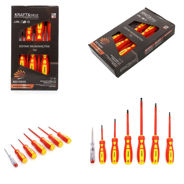 *OFERTELE-IEPURASULUI* Set surubelnite KRAFTSON % Import Polonia %  10905, 7 buc