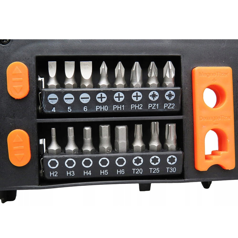 Set surubelnite si biti cu MAGNETIZOR, KRAFTSON % Import Polonia %  10900, 39 elemente