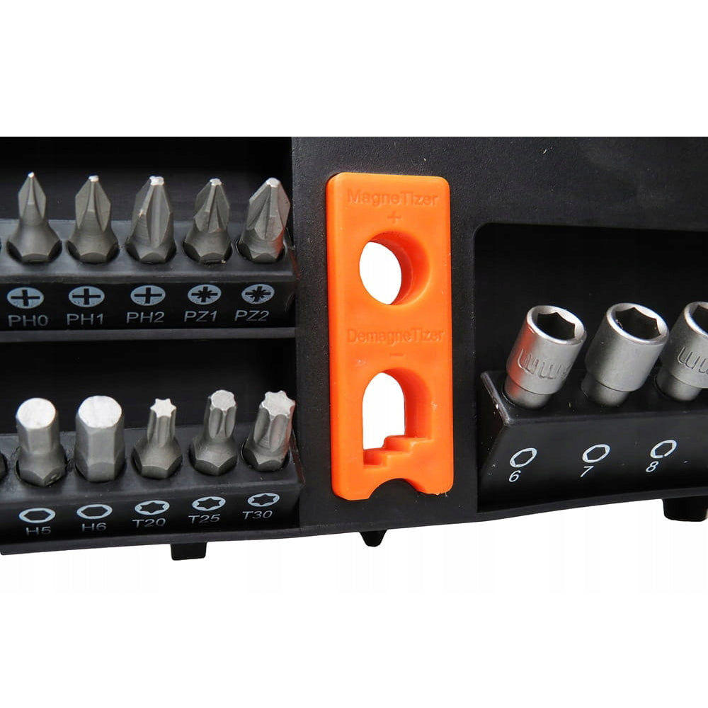 Set surubelnite si biti cu MAGNETIZOR, KRAFTSON % Import Polonia %  10900, 39 elemente