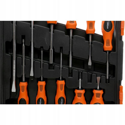 Set surubelnite si biti POLSKI K10904, 75buc