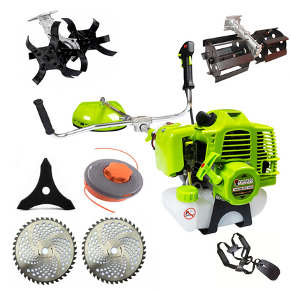 Set Motocoasa Yamato ZRX-9200 Racing Edition, 8.5CP, + Cap Cultivator + Cap Prasitoare