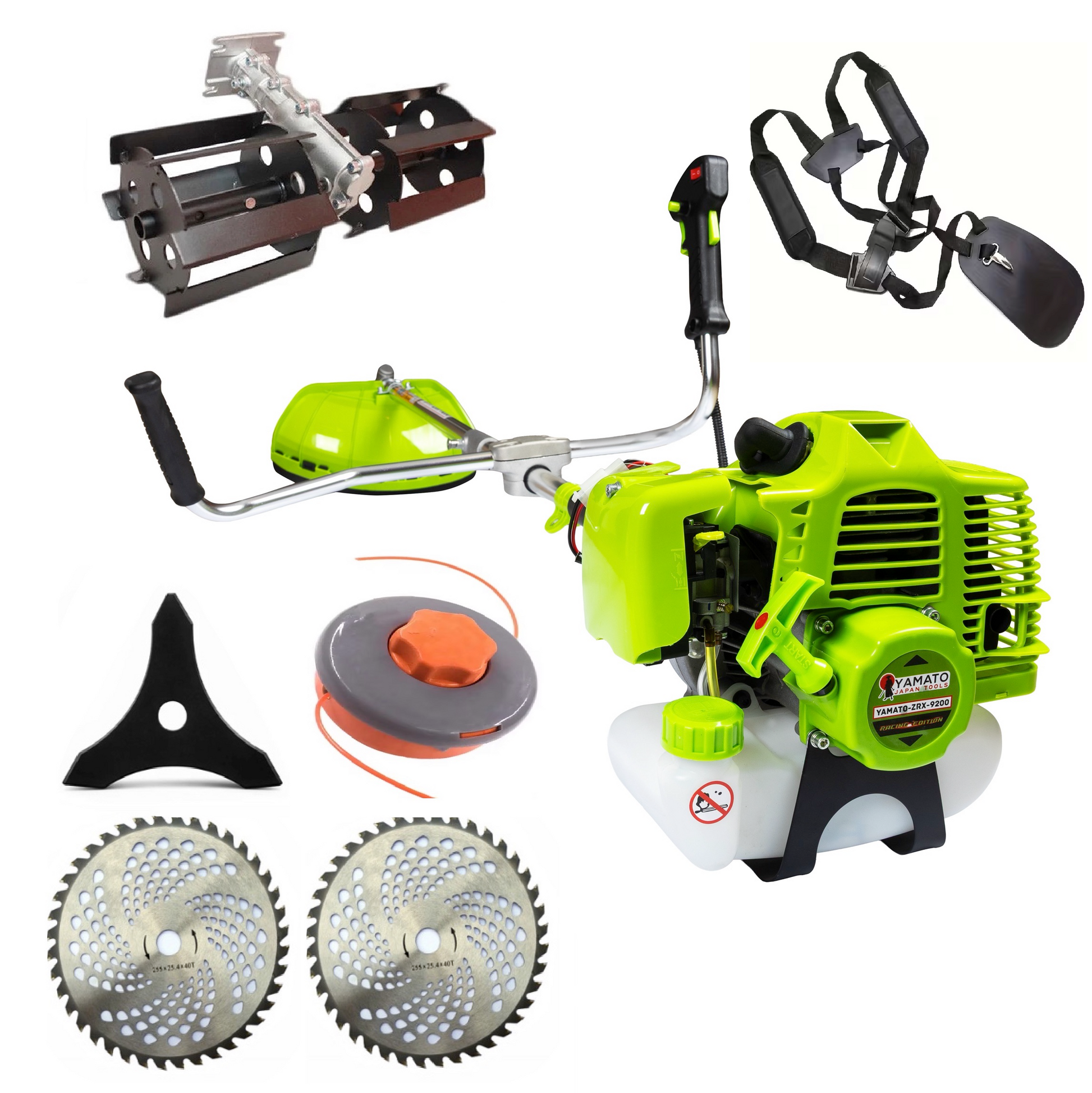 Set Motocoasa Yamato ZRX-9200 Racing Edition, 8.5CP, + Cap