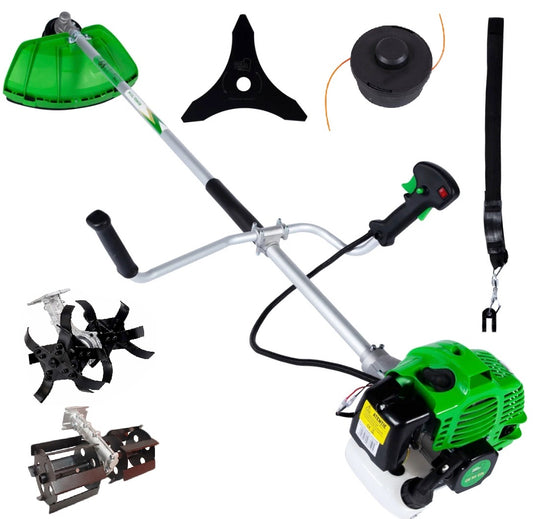 Set Motocoasa Micul Fermier GF-1310, 3.4CP, + Cap Cultivator + Cap Prasitoare