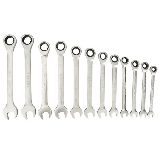 Set chei combinate cu clicket, include 12 elemente, 8-19MM, POLSKI K11301