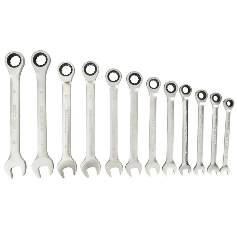 Set chei combinate cu clicket, include 12 elemente, 8-19MM, POLSKI K11301