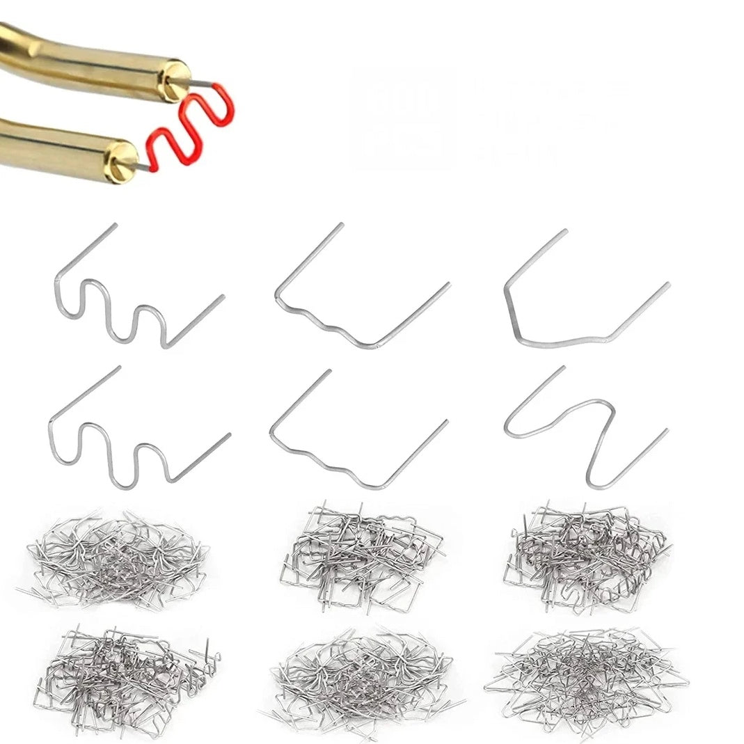 Set 800 agrafe-capse pentru sudura si reparatii in plastic, KD10765