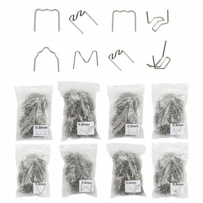 Set 800 agrafe-capse pentru sudura si reparatii in plastic, KD10765