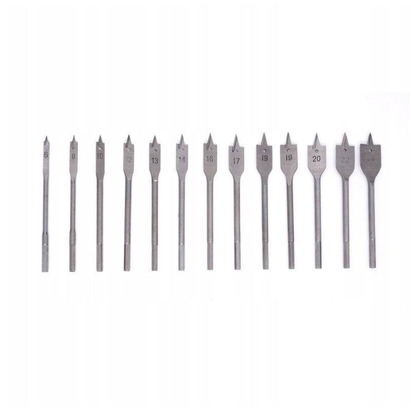 Set de burghie pentru lemn 13 elemente Kraft&Dele KD10549