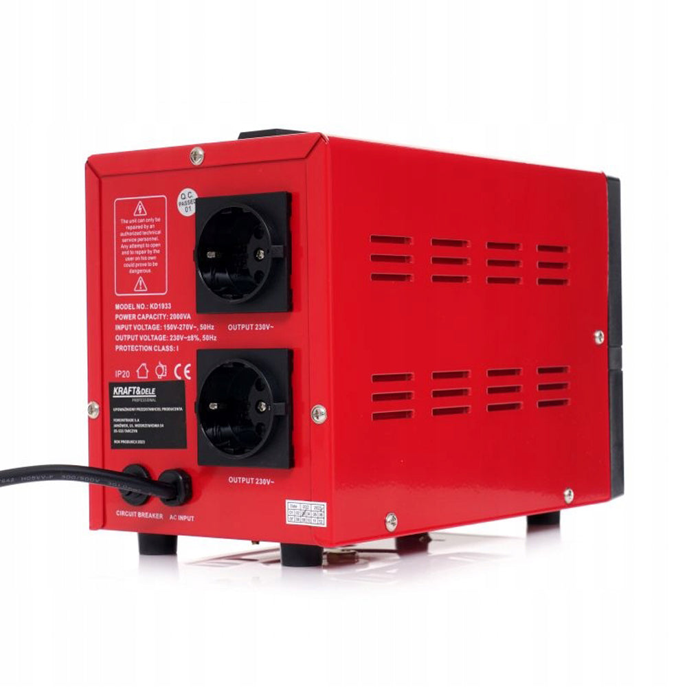 Stabilizator de tensiune POLSKI K1933, 2000VA, 230V