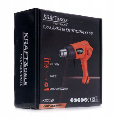 *BLACK-FRIDAY* Suflanta aer cald KRAFTSON % Import Polonia %  3029, 2000W, 2 trepte, 630ᵒC