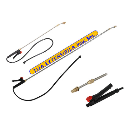 *PROMO* POMPINA Set Vermorel Electric cu Acumulator, 12 Litri, +ATOMIZOR, +TIJA INOX 3M