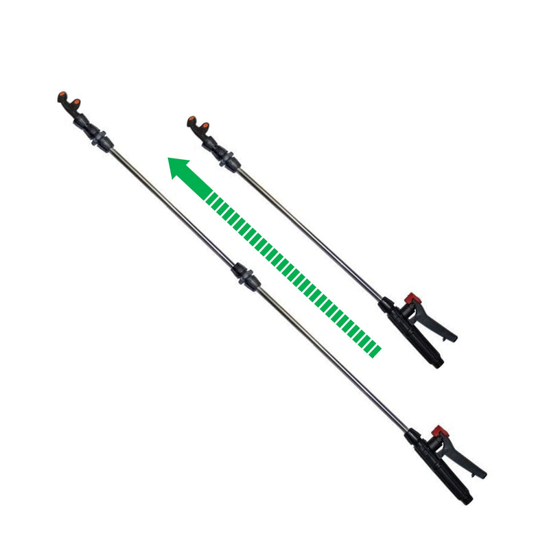 SET Pompa Stropit 16 Litri POMPINA, Electrica cu Acumulator, Vermorel GALBEN + ATOMIZOR + TIJA INOX 3M