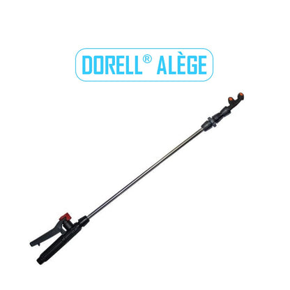 *PROMO* Set Pompa de stropit 12L cu acumulator DORELL® ALÈGE + Atomizor + Set Lance telescopica stropit pomi 3m, vermorel