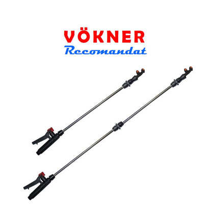*PROMO* Pompa de stropit cu acumulator 12L TURCOAZ-sau-VERDE Pandora, 3 duze incluse, Vermorel cu Regulator Presiune - VÖKNER Recomandat