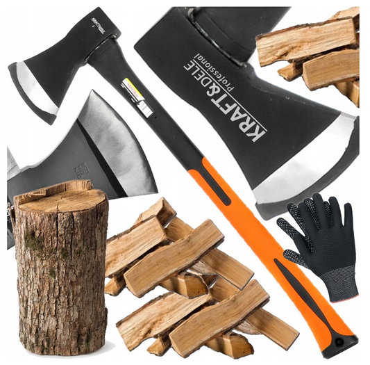 Topor despicat lemne Kraft&Dele KD293, 3Kg, coada din fibra de sticla