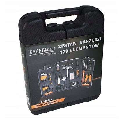 *OFERTE-DE-VARA* Trusa scule KRAFTSON % Import Polonia %  10465 129 bucati, valiza de transport inclusa