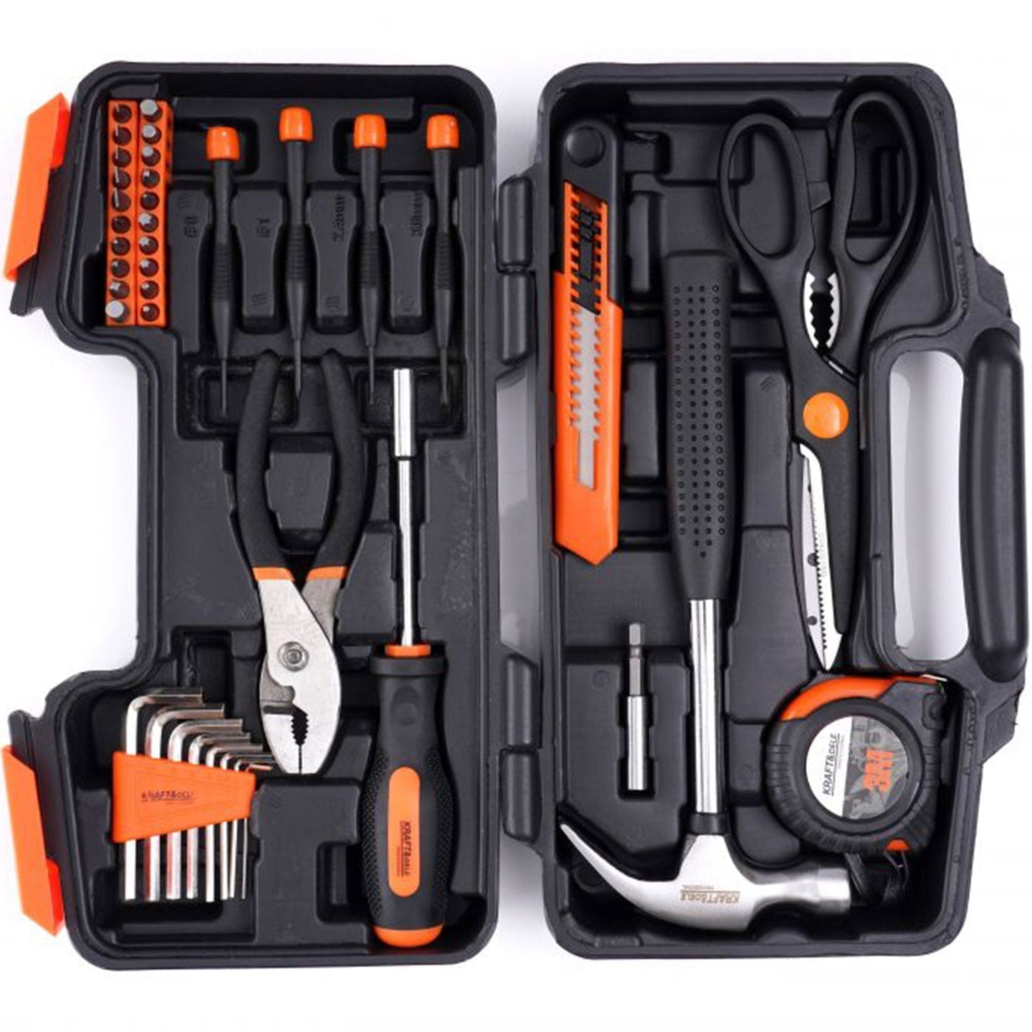 Trusa scule Kraft&Dele KD10836 40 bucati, valiza de transport inclusa