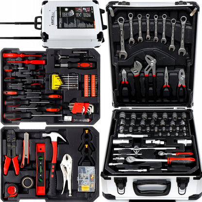 *OFERTE-DE-VARA* Trusa scule KRAFTSON % Import Polonia %  314, 188 bucati, valiza de transport inclusa